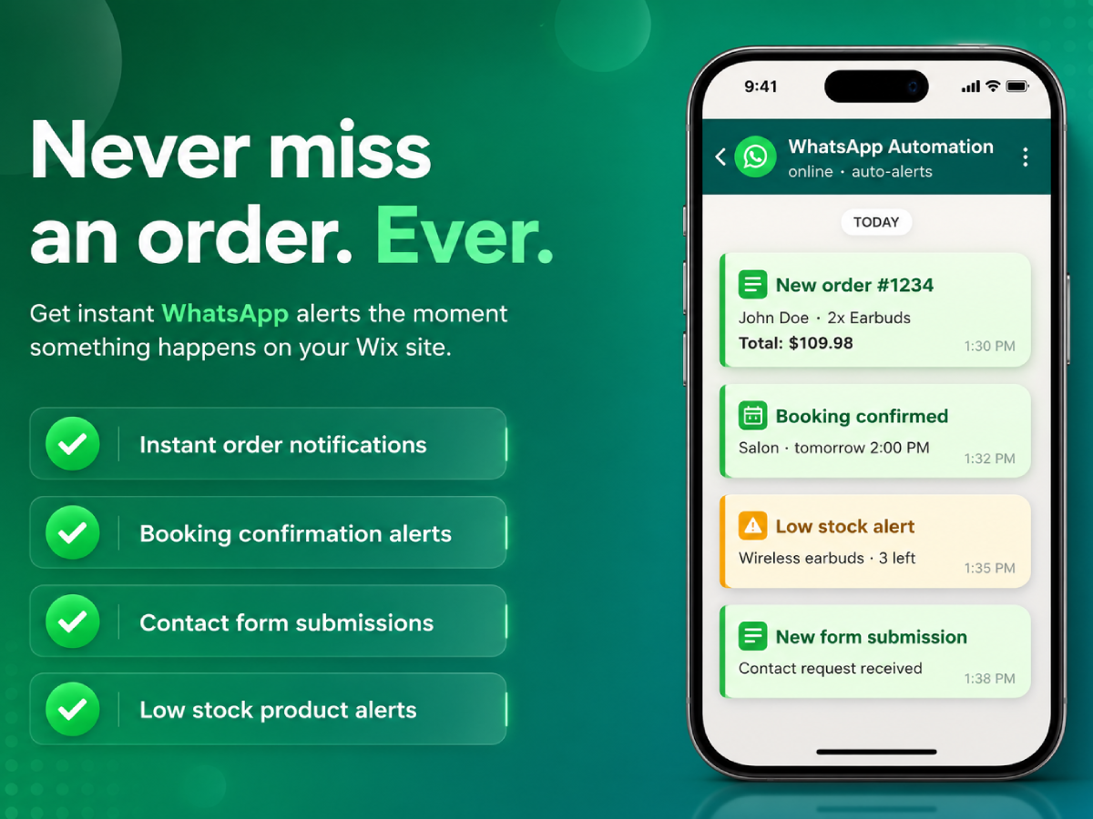 Full dashboard overview showing WhatsApp Automation's core features